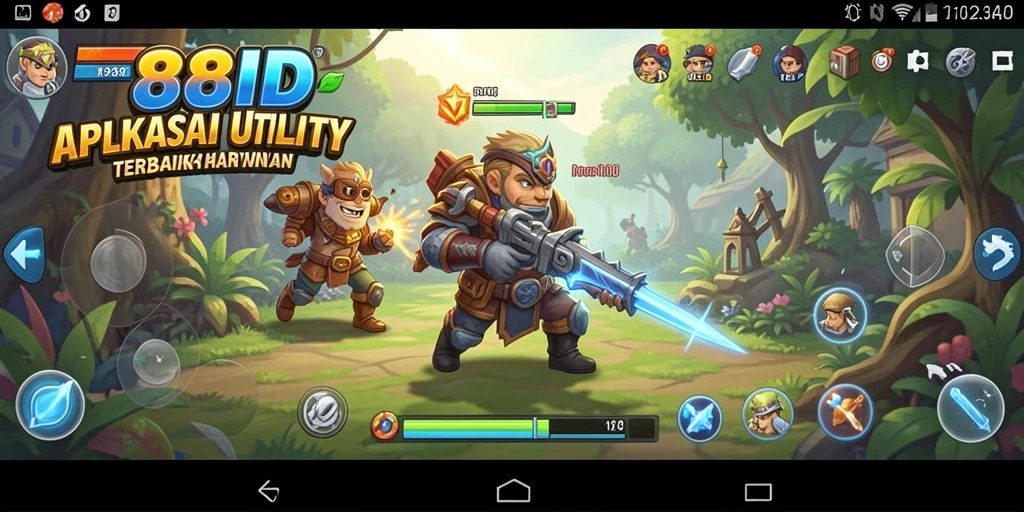 Screenshot utama 88ID menampilkan fitur manajemen tugas yang praktis.