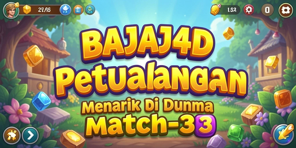 Tampilan gameplay seru dan penuh warna di BAJAJ4D.