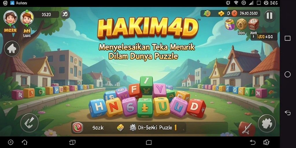 Tampilan gameplay HAKIM4D yang menarik dan penuh warna.