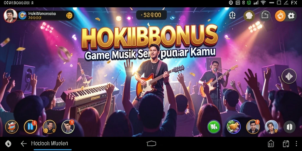 Tampilan gameplay HOKIBONUS yang penuh warna dan menarik.