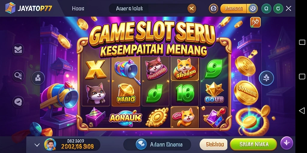 Tampilan gameplay JAYATOP77 yang menarik dan menggembirakan.