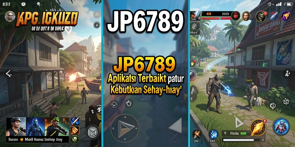 Tampilan antarmuka intuitif aplikasi JP6789 untuk kemudahan penggunaan.