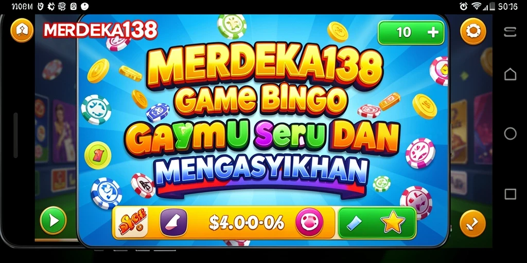 Tampilan gameplay seru dalam permainan Bingo MERDEKA138.