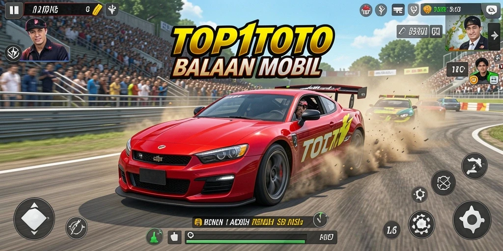 Screenshot gameplay balapan seru di TOP1TOTO.
